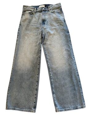 PacSun Extreme Baggy Jeans Mens Tag 32x30 Light Wash Wide Leg Skater Y2K Denim
